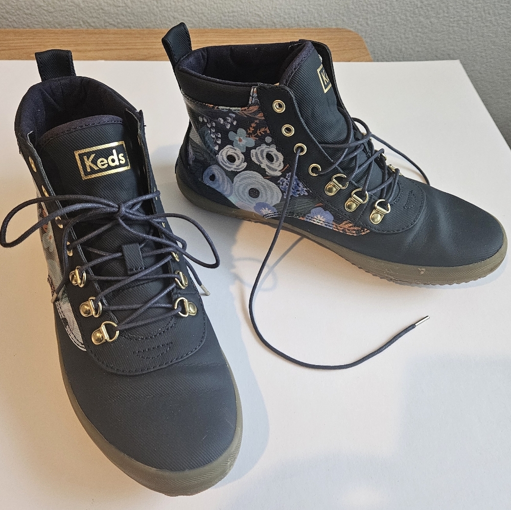 Keds rubber boots Rifle Paper Co